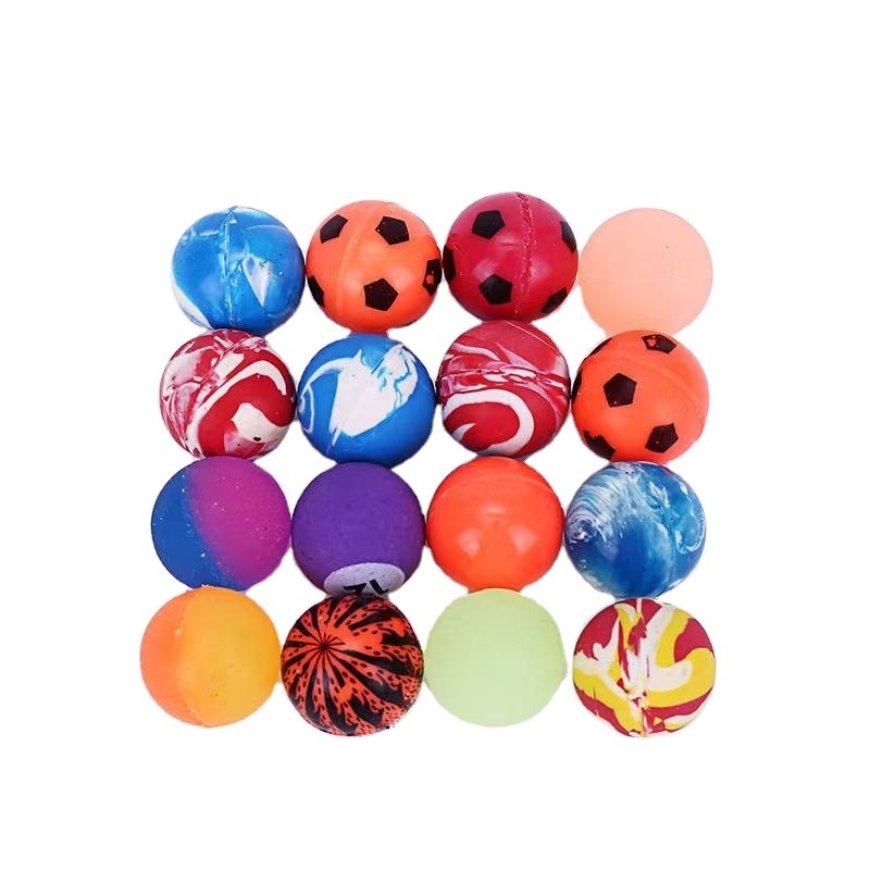 Color Printing  Star bouncing Ball Early Education Foaming Children's Toy Bouncy Ball jumping ball