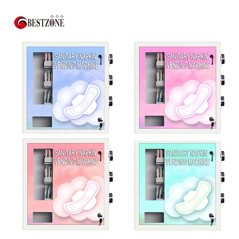 OEM Sanitary napkins  Condoms Towels  Wall Mounted Mechanical  Mini Vending Machine