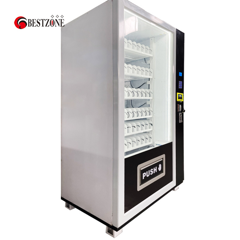 Snacks and drinks book milk wine beer vending machine