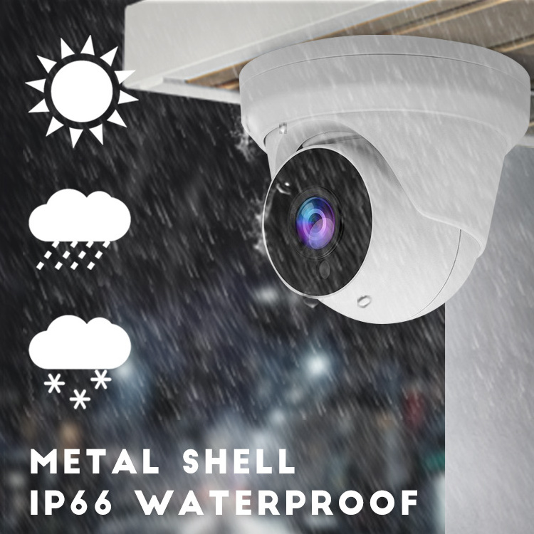 TVI AHD CVI CVBS Metal Shell 4in1 5MP Camera Waterproof Outdoor IR Nightvision 1080P Analog Security CCTV Dome Camera