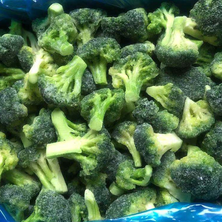 new crop broccoli IQF fresh  frozen broccoli sprouts 3-5cm 4-6cm frozen cauliflower florets frozen vegetables best price