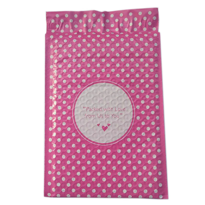 Amazon Hot Sale China Online Shopping Custom Envelopes Pink and Blue Poly Bubble Mailer Mailing Bags for Packaging