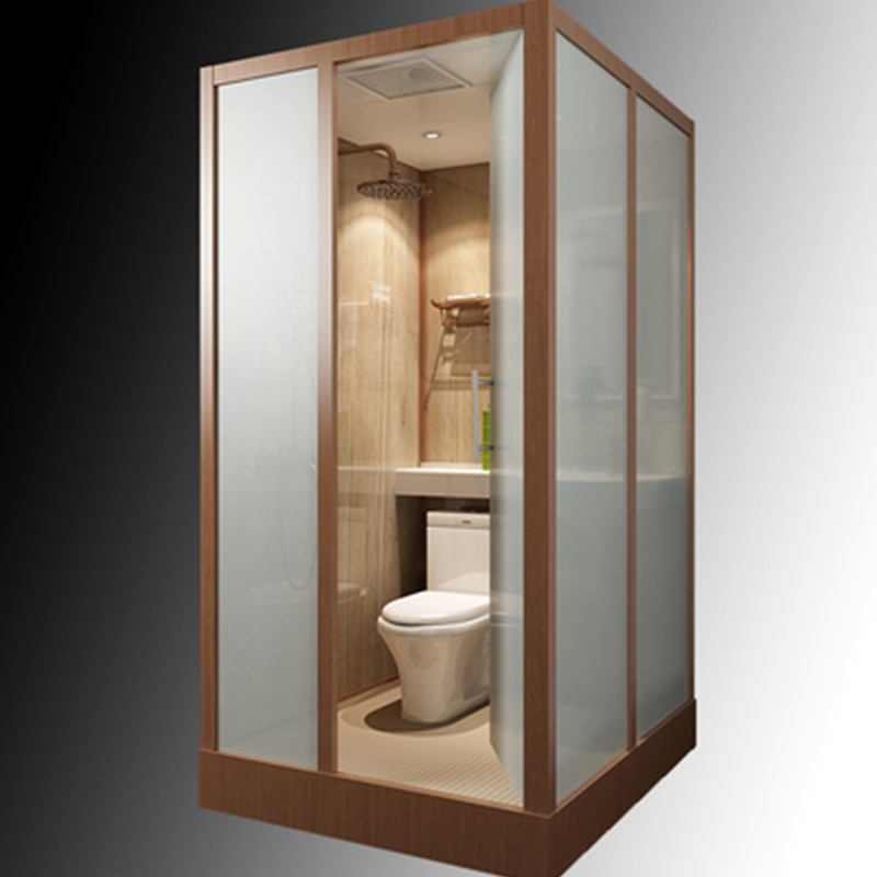 Integrated Bathroom All-in-one Bathroom Pod Whole Shower Room Units Prefabricated Bathroom Units including sink and toilet