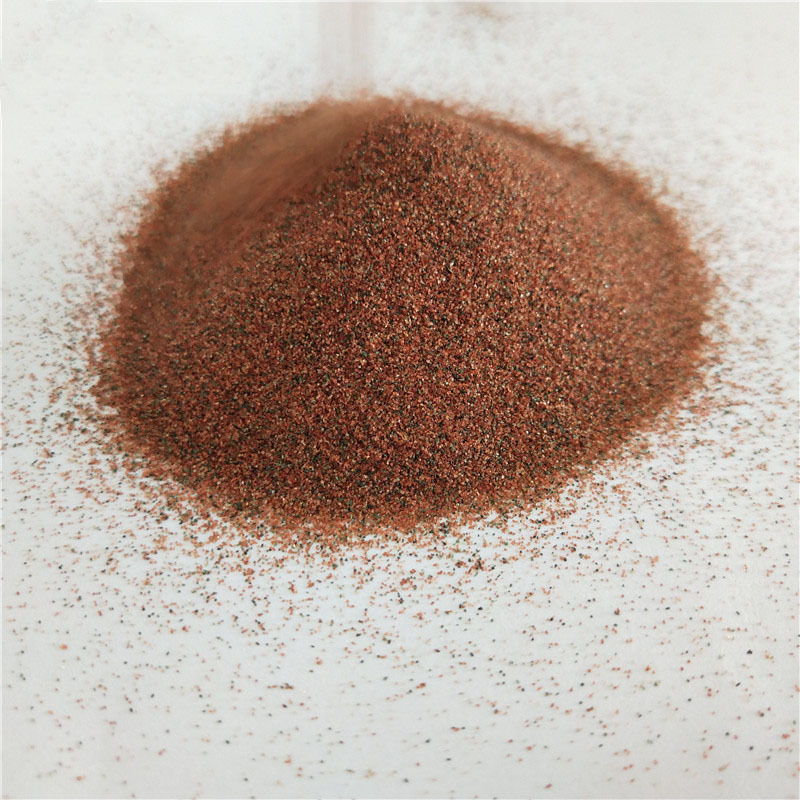 50-80 mesh Garnet Abrasive Sand For blasting by abrasives Red brown Almandine Garnet Sand in stock