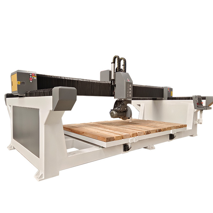 2023 Hot sale! 28% discount! bridge saw 5 axis bridge miter cut stone machine for granite uses cut porcelain tiles