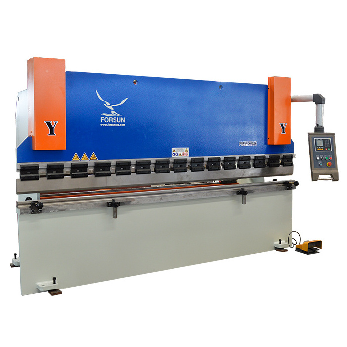 19% discount cnc press brake manufacturers 250ton/ 4000mm 6-axis with Delem DA66T 3D controller from Netherlands