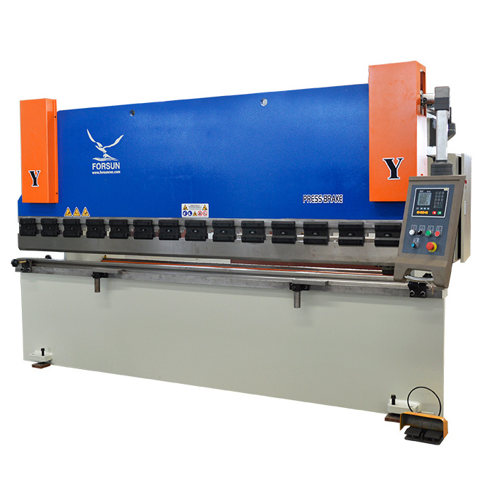 19% discount cnc press brake manufacturers 250ton/ 4000mm 6-axis with Delem DA66T 3D controller from Netherlands