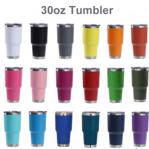 Custom logo 20 oz 30 oz Vacuum Tumblers cup wholesale bulk 20oz Stainless Steel Double Wall Travel Coffee Mug with Lid