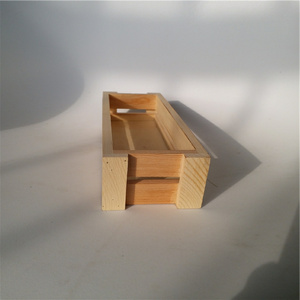 Hot Sell Storage Natural Handmade Mini Wood Crate