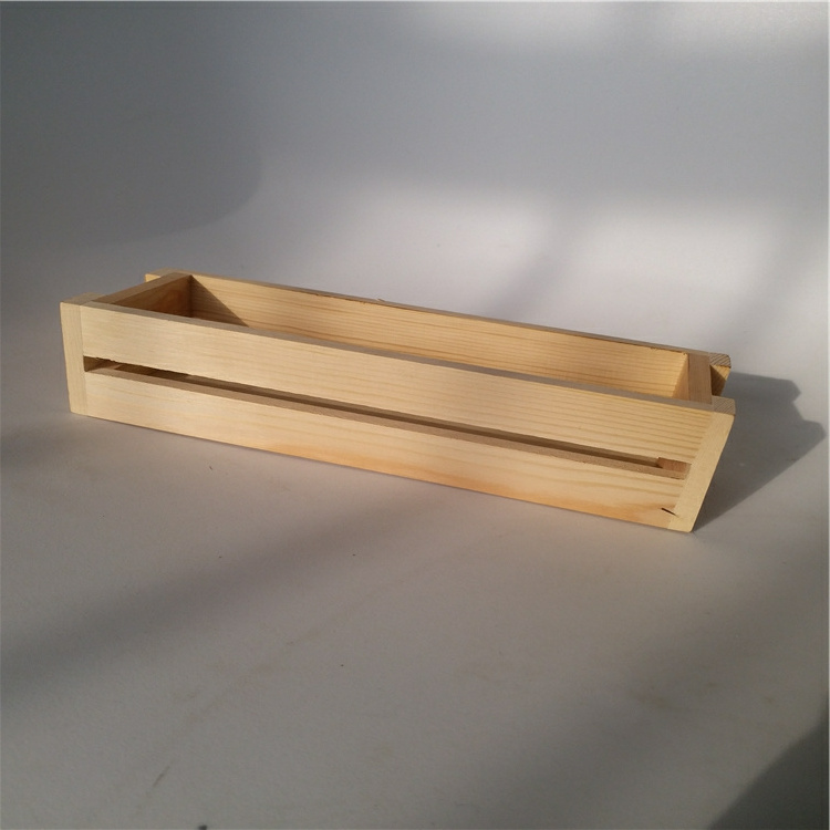 Hot Sell Storage Natural Handmade Mini Wood Crate