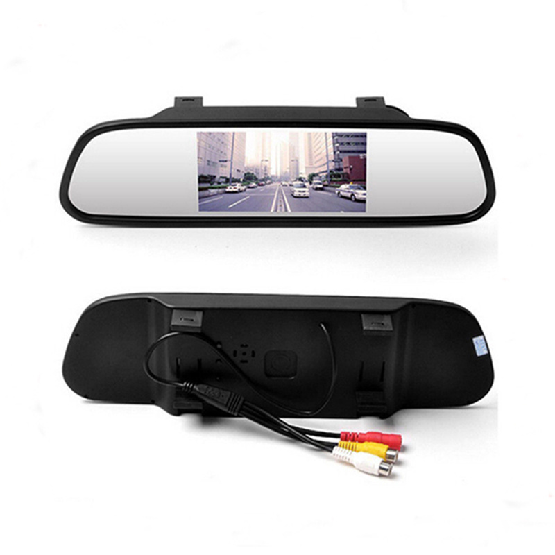 4.3 inch Car Rear View Mirror Monitor With 4.3 inch TFT LCD MONITOR Auto Car Monitor Reverse Display