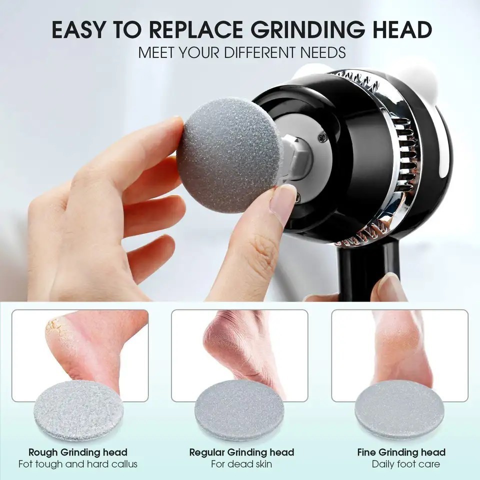 Electric Foot Grinder USB Rechargeable Pedicure Sander Dead Skin Foot Callus Remover Electric Foot Callus Remover Machine