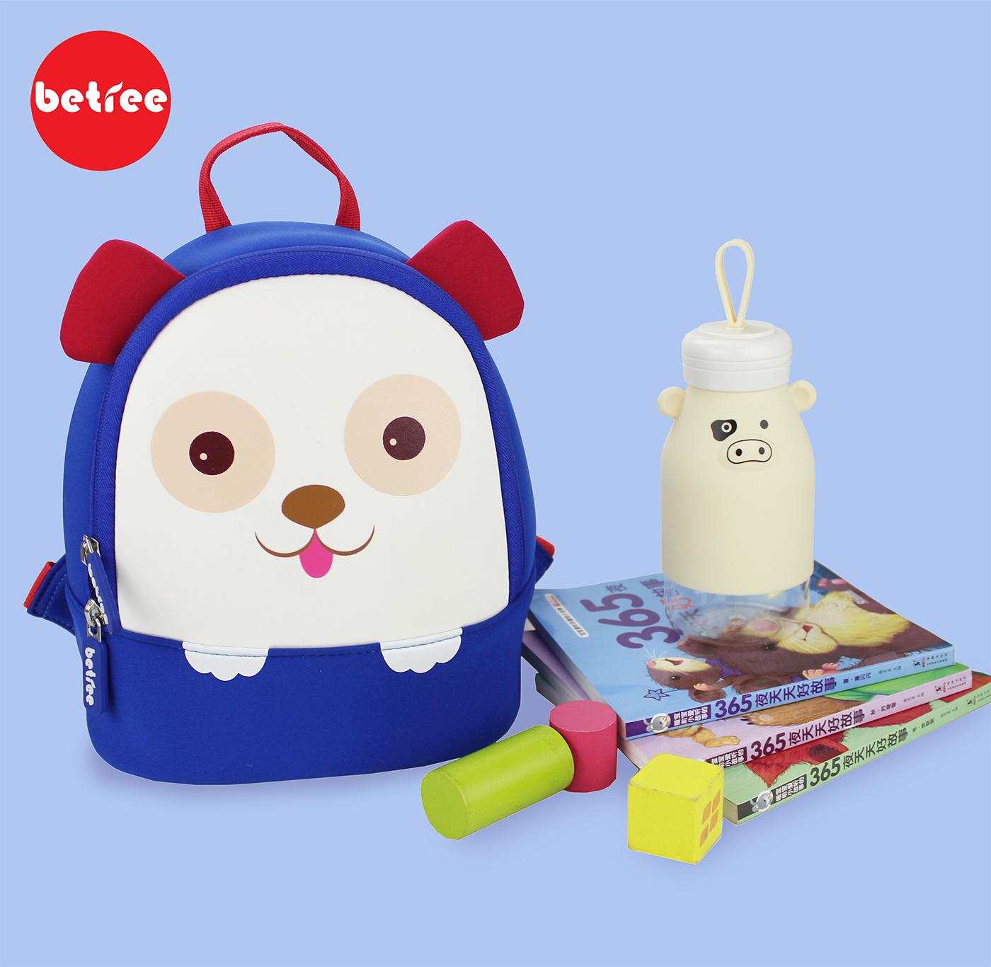 Children Bag Cute Cartoon Dog Kids Bags Kindergarten Preschool Backpack for Boys Girls Baby School Bags 2-4-6 Years Old