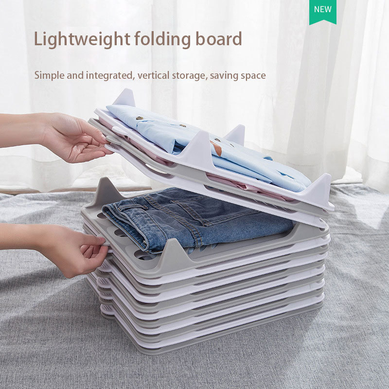 Plastic Dividers T-shirt Folder Board Folding Lazy Clothes Board Organizer Creative Compartment Stacking Board New Arrival Sale