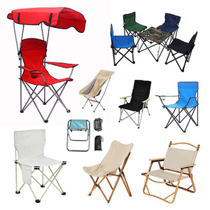 Sillas Plegables Portable Outdoor Beach Chairs Lounge Folding Fishing Camping Chair Foldable Kamp Sandalyesi Sillas De Playa