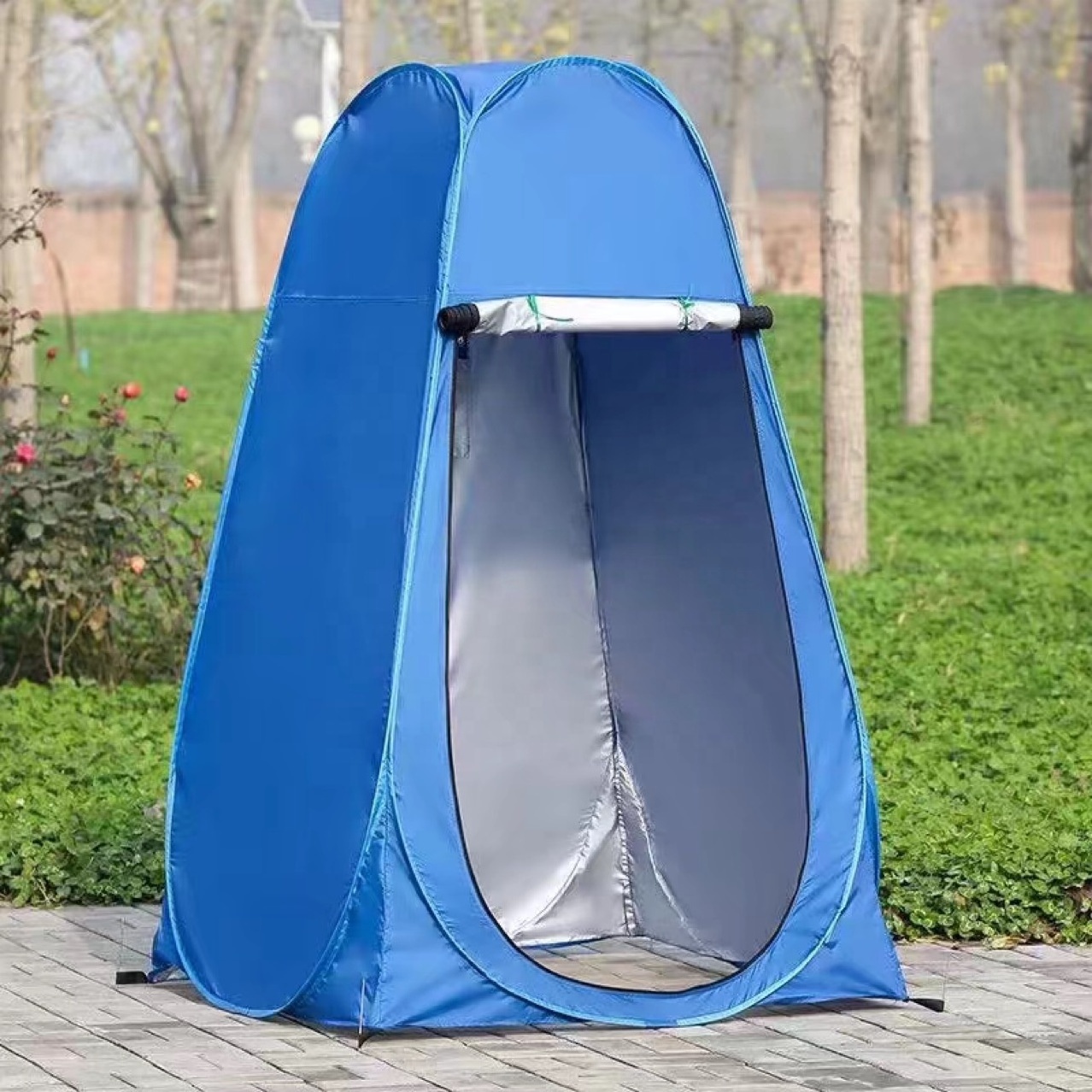 2023 Automatically Open Sport Pod Pop Up Camping Tent 2 Persons Waterproof Outdoor Beach Shower & Changing Instant Privacy Tent