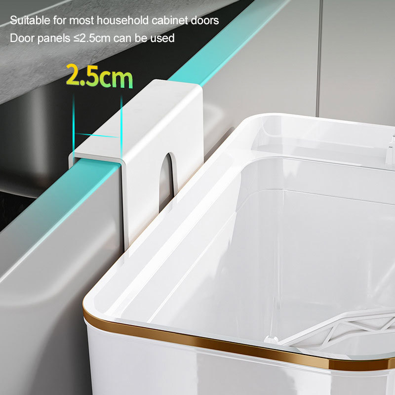 Reasonable Price A Trash Dumpster Waste Clear Kitchen Rubbish Bin With Storage 13 Gallon For The Bathroom Price For Office China