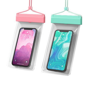 Pochette Iphone 14 Advertising Universal Pvc Large Waterproof Underwater Mobile Cell Phone Case Dry Bag For Cycling Snorkeling