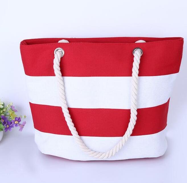 Hot Selling Shoulder Bags Cheap Environmental Shopping Bag Tote Package Canvas Beach Bags Casual Handbag For Women