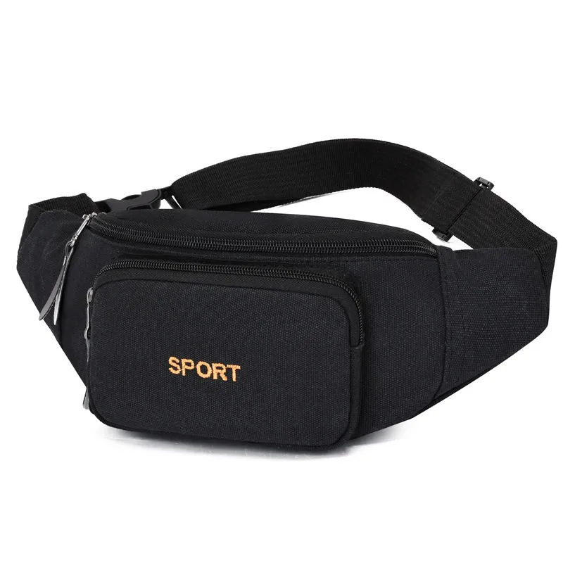 2024 outdoor fashionable cross chest bag Anti Theft Running Fanny Pack men's casual sports running fitness waist bag