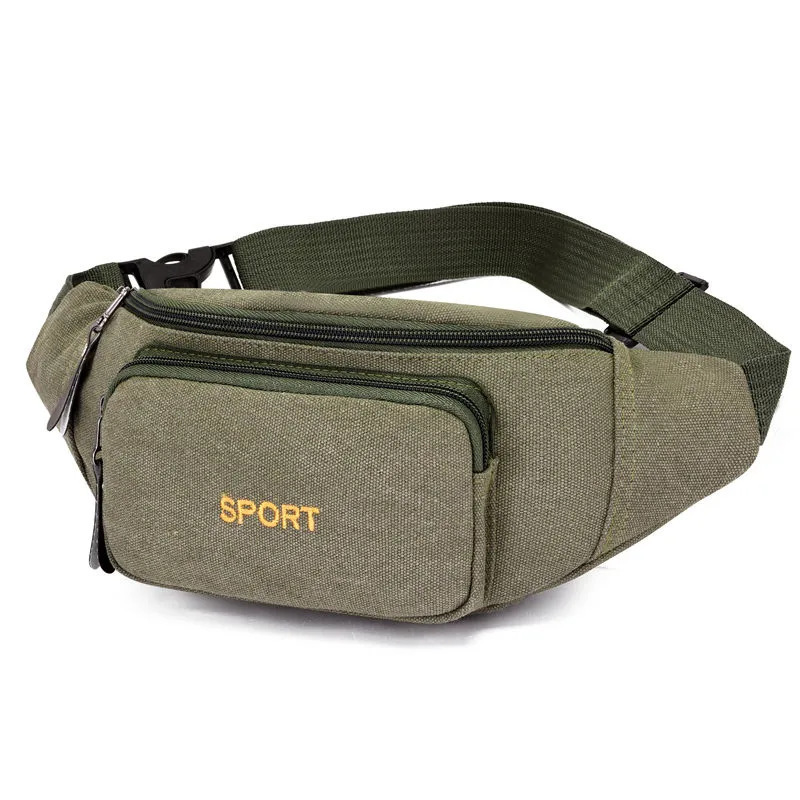 2024 outdoor fashionable cross chest bag Anti Theft Running Fanny Pack men's casual sports running fitness waist bag