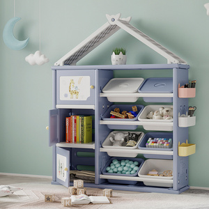 Plastic Bookshelf plastic baby storage children room baby bookshelves