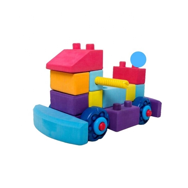 2020 Creative EVA Soft Educational Toys Gift EVA  High-density  Large Foam Building Blocks