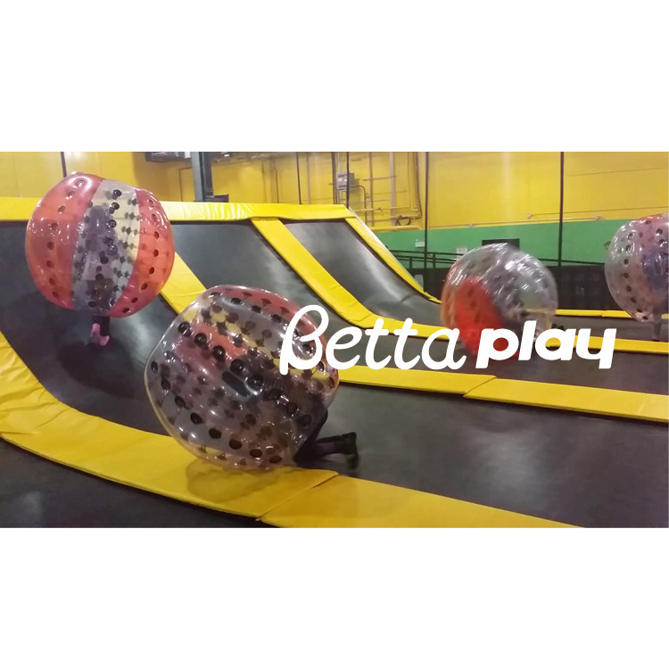 Promotion PVC Inflatable human balloon,human inflatable bumper ball for trampoline park