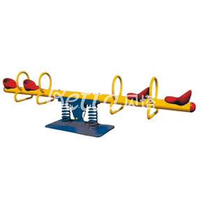 Various color kindergarten swing slide 4 kids seesaw