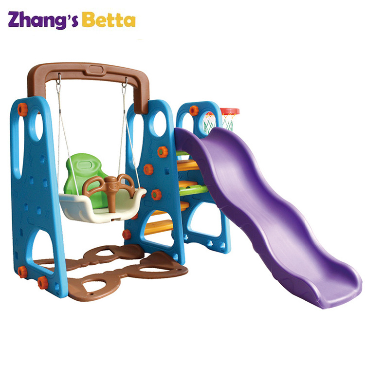 Bettaplay Small Indoor Plastic Kids Slides And Swings, Plastic Indoor Plastic Baby Slide