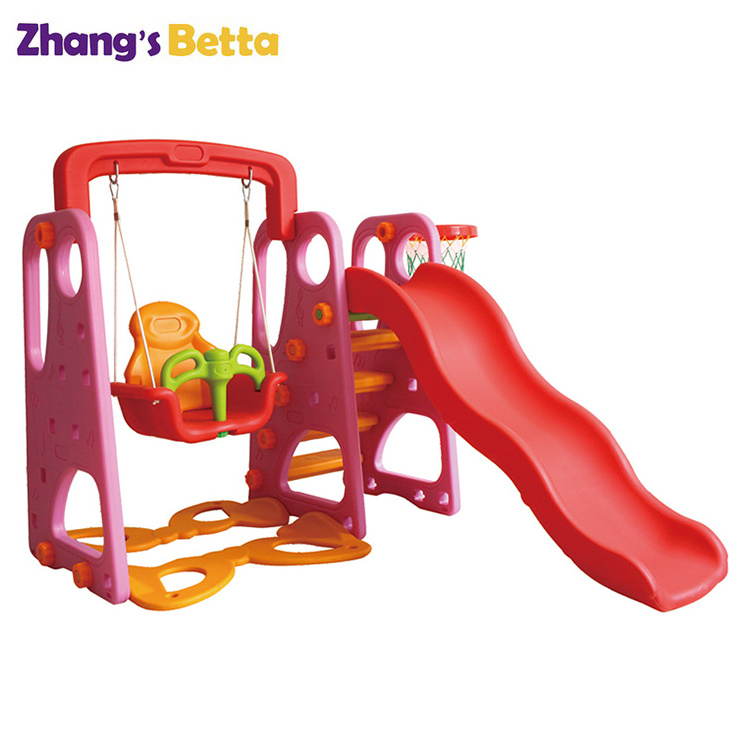 Bettaplay Small Indoor Plastic Kids Slides And Swings, Plastic Indoor Plastic Baby Slide