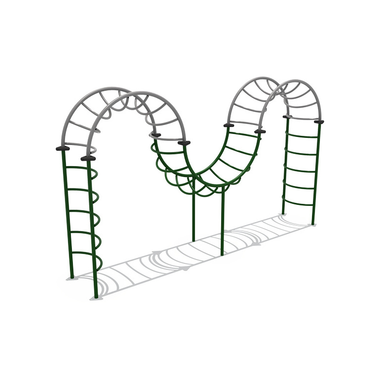 Adult Outdoor Jungle Gym Obstacle Course Monkey Bar Climbing Frame