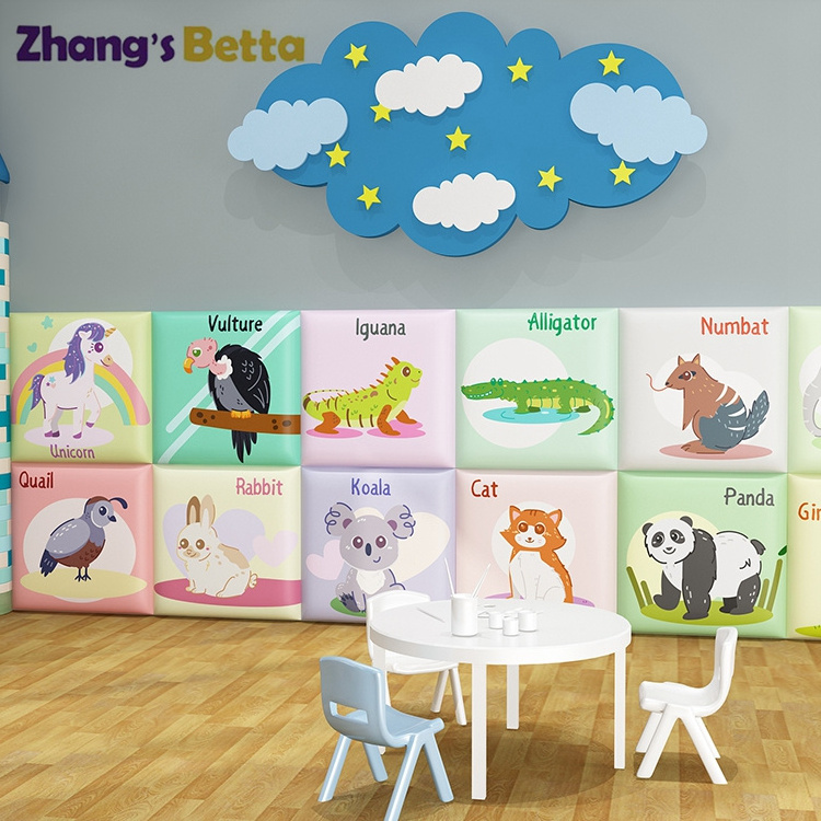 Safe wall padding for kids Children's wall padding, soft bag environmental protection wall