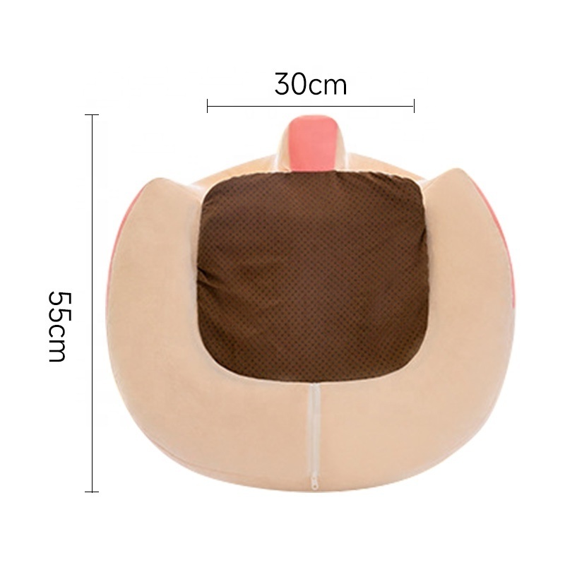 Widely used plush tiger animal baby feed sofa infant learning seat support child sofa newborn sitting chair sofa baby items