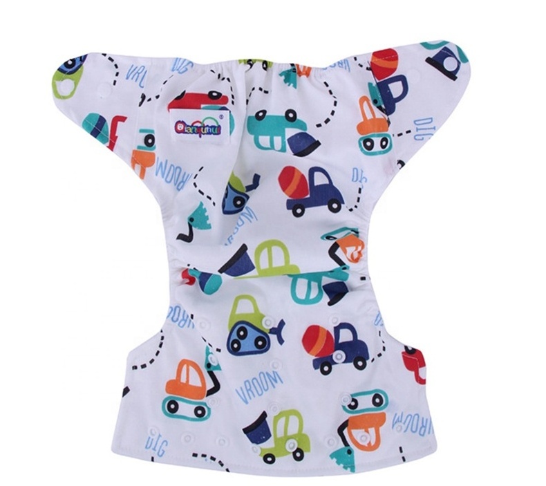 OEM baby organic cotton cloth diapers reusable washable customize newborn diapers reusable cloth diaper for babies baby nappies