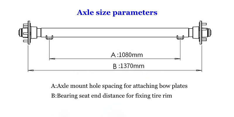 Truck axles and trailers parts best selling atv trailer axle kits heavy duty trailer axle hub