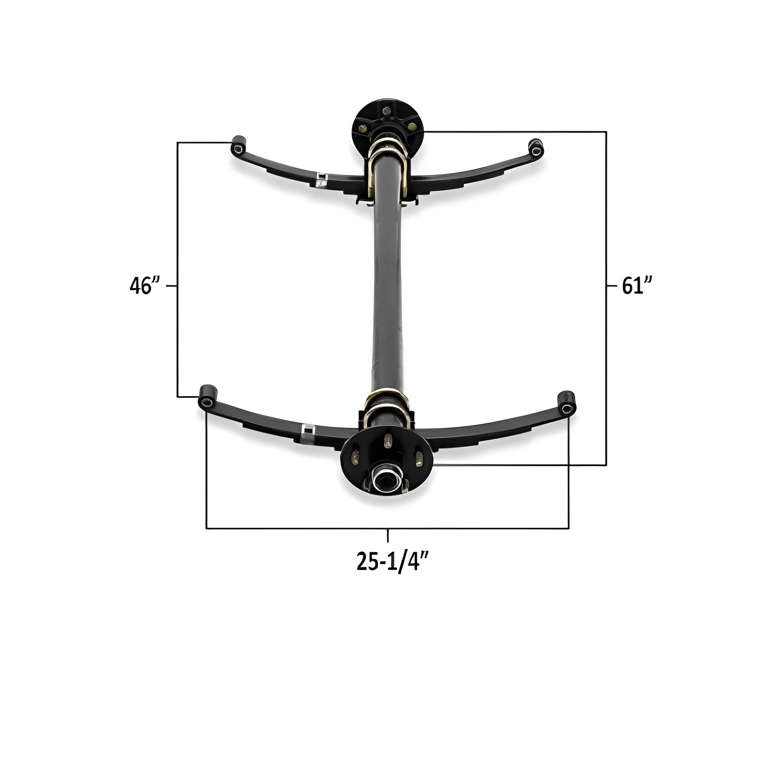 Axle kits for tractor,truck and other can be customized with electric hydraulic brake