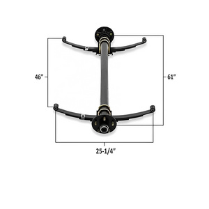 Axle kits for tractor,truck and other can be customized with electric hydraulic brake