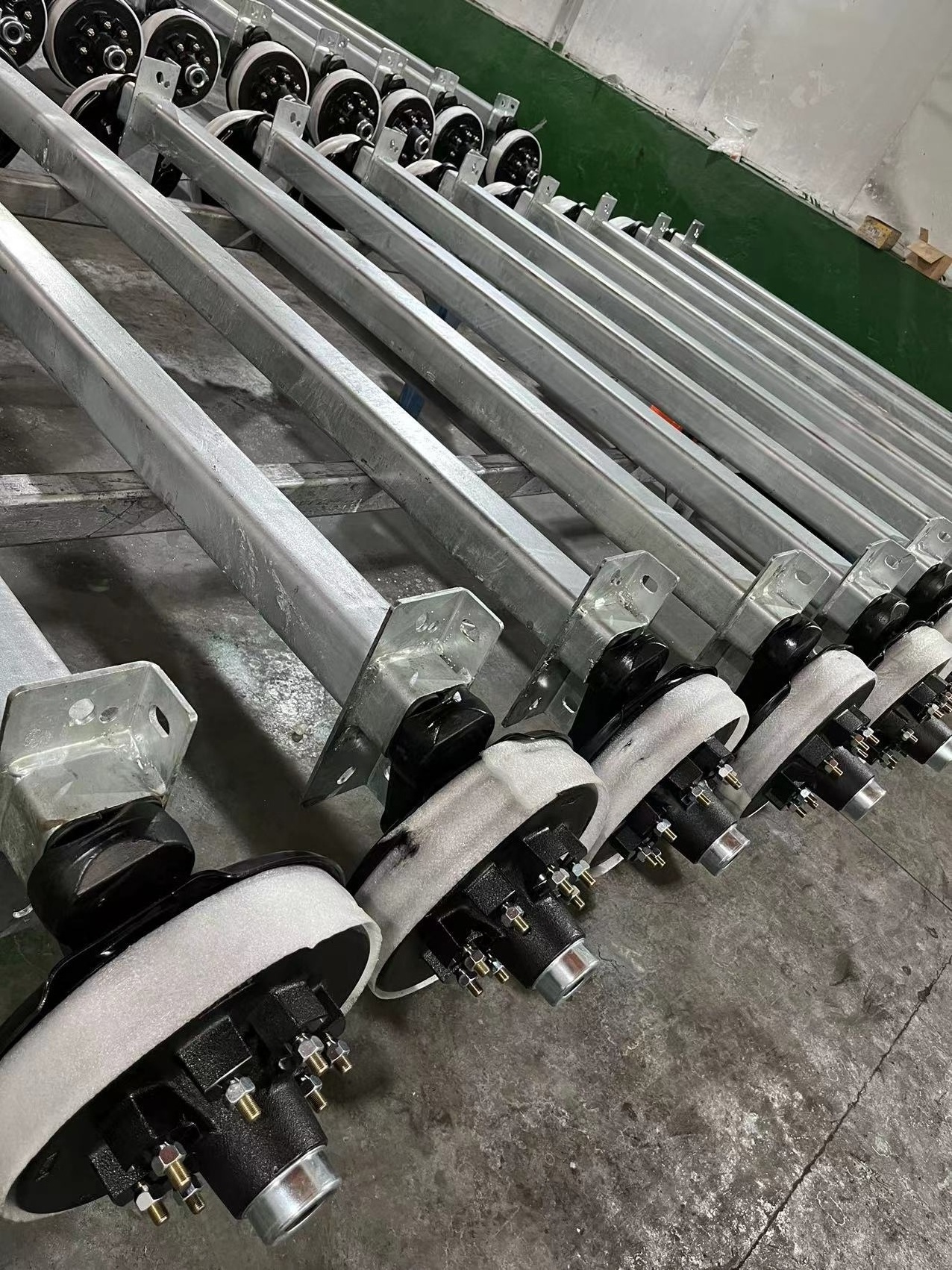 China customized trailer axle kits depends on drawings the whole set