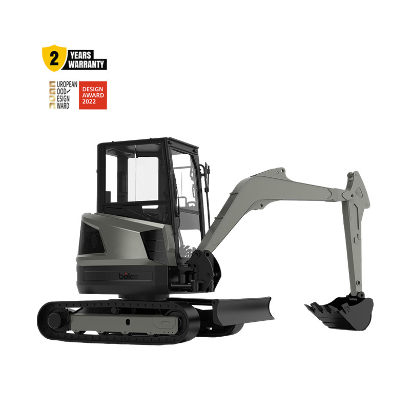 Boleo New Design Small Mini Excavators Machine 3 T 4 T 5 T Crawler Bagger Digger 4 Ton Compact Excavator