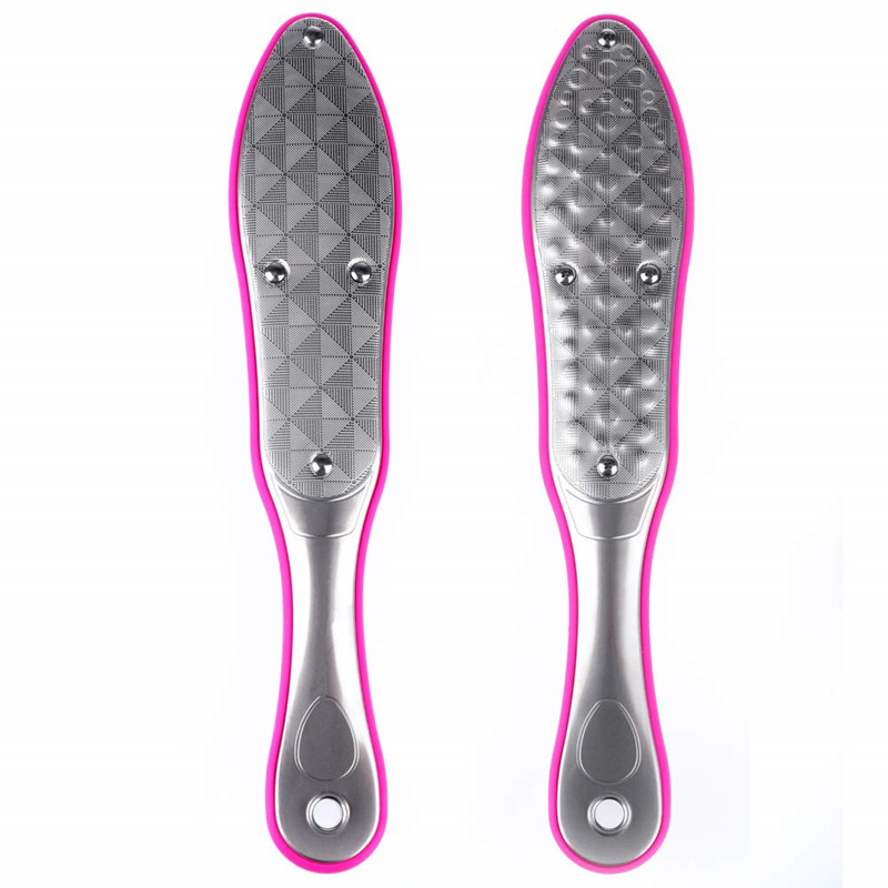 Professional Portable Foot Care Tool Stainless Steel Colossal Pedicure Foot Rasp Double Sided File