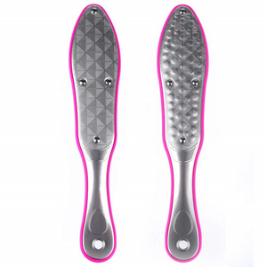 Professional Portable Foot Care Tool Stainless Steel Colossal Pedicure Foot Rasp Double Sided File