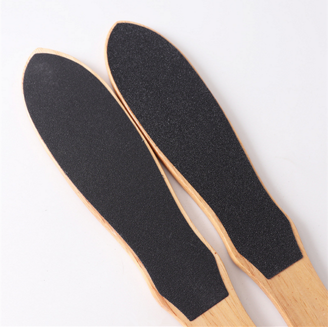 Double Sided Relax Waterproof foot spa pedicure wood foot file