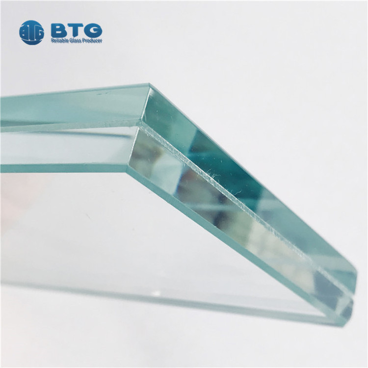 33.2mm-1010.4mm PVB laminated tempered glass