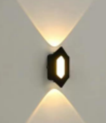 wall light Led light Bedroom, living room, hallway, modern and minimalist style dual head illuminated wall lamp