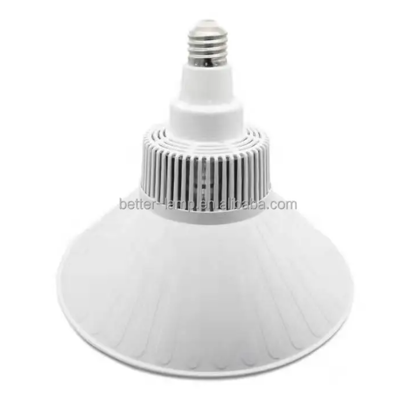 Industrial 50W 80W 100W 120W Warehouse Light Lamp 3000K 4000K 6500K E27/E40 220V LED High Bay Bulb Aluminum High Power LED Bulb