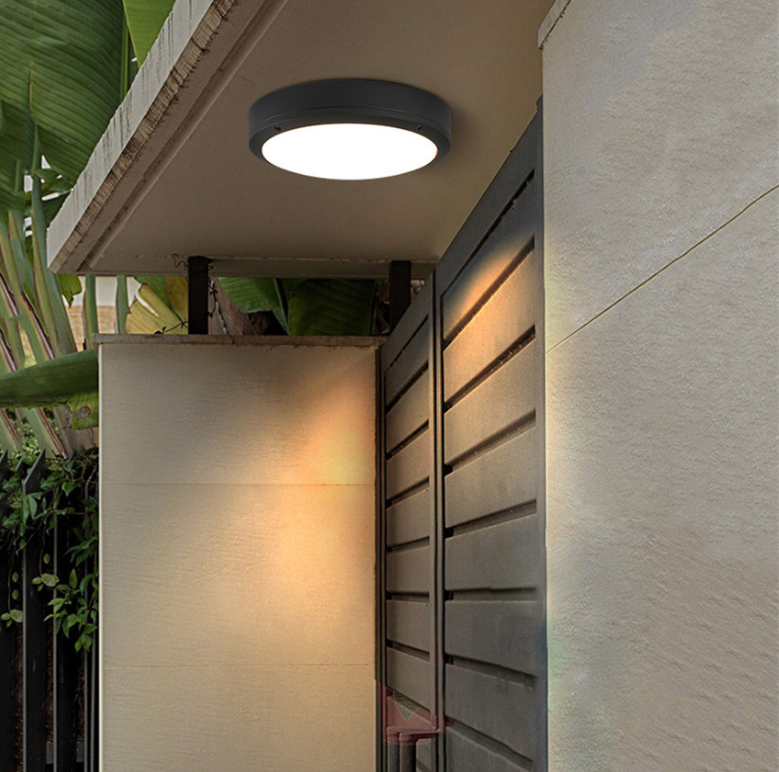 wall lamp for Outdoor ceiling light, waterproof IP65 and insect proof entrance door, corridor, passage, garden 3000K wall light