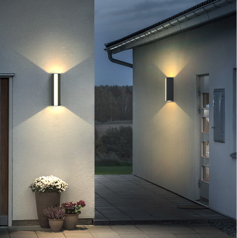 Waterproof IP65 Garden Linear Long Strip Wall Sconce Outdoor lighting fixture Led Wall Lamps LED Outdoor Wall Lights