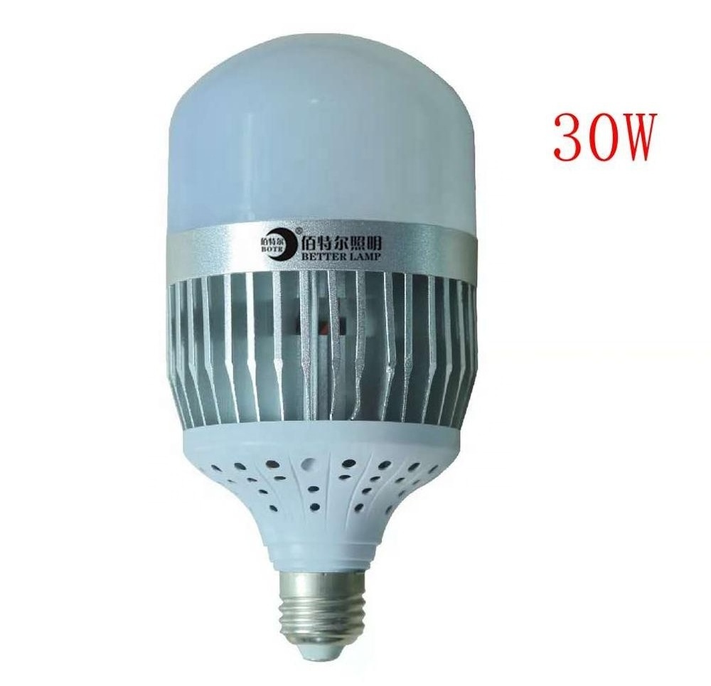 High Lumen T Shape E27 E40 B22 White Warm Yellow aluminum Led Light Bulbs 30W 50w 100w 150w 200w led lamp