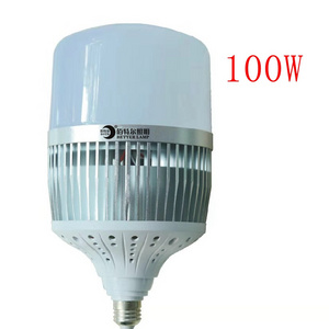 240V 220V 110V 120V E27 E40 100W super bright energy saving aluminum LED big power bulb for garage warehouse